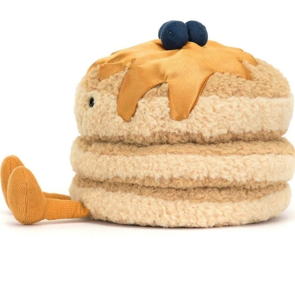 Jellycat Amuseables Fran Pancakes 5.x6.3x5.9" Soft & Plush NWT Authentic - Picture 2 of 7
